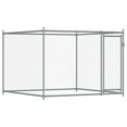 thumbnail image 6 of vidaXL Dog Cage Grey Galvanized Steel 19.7 x 6.6 x 4.9 ft Sturdy, 6 of 6