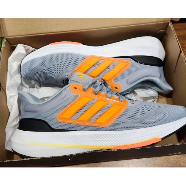 Ad-id-as Ultrabounce Running Jogging Shoes Gray/Orange Men’s Size 12 NWT HP5779