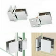 thumbnail image 4 of Bathroom Shower Glass Door Hinges Cabinet Cupboard Hardware Clamp Hinge, 4 of 6