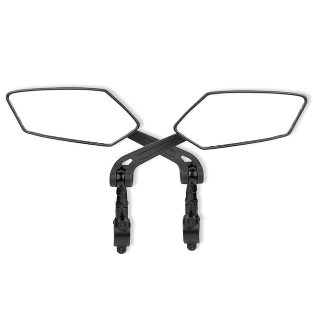 Espejo retrovisor ajustable Advancent para bicicleta gran angular 20-24mm lente de seguridad 1 Par