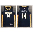 thumbnail image 1 of hot pressed 2022 nba Orleans Pelicans No. 14 Ingram white city ediiton basketball jersey Gao Jiahui unisex, 1 of 2