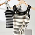 thumbnail image 4 of WAYUTE Women's Tank Tops Striped Sleeveless Camisole Casual Layering Staple Comfortable Soft Summer Versatile Outdoor Basic Top, 4 of 5