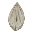 thumbnail image 2 of Funda para silla de patio con forma de huevo, protección solar, a prueba de polvo, resistente al agua, con cordón ajustable para jardín, resistente al Diámetro del oro 147cm, 2 of 8