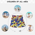 thumbnail image 6 of FORMRS Boys Swim Trunks Quick Dry Mesh Liner Boardshorts Sizes XS-XL, Art Triangles, 6 of 7