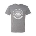 thumbnail image 2 of Wild Bobby,Dad Man Myth Legend Funny Dad Uncle Papa Granpa Dad Gift, Father's Day, Men Premium Tri Blend Tees, Premium Heather, Small, 2 of 3