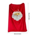 thumbnail image 3 of Bolsas de Regalo Navideñas, Mochilas de Papá Noel, Adornos de Terciopelo para Organizar, 3 of 6