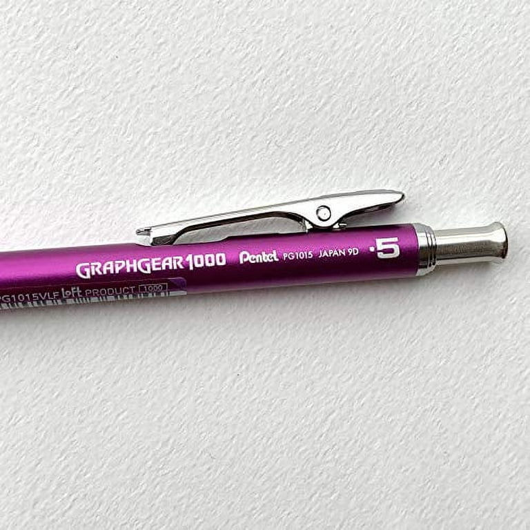 Pentel GraphGear 1000 Mechanical Pencil - 0.5 mm - Pink