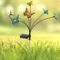 thumbnail image 4 of Solar Landscape Lighting Durable Butterfly Lawn Walkway Lighting for Home Garden, 4 of 9
