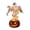 Orange, variant on Swirling Ghost Pumpkin Yard Lamp,7.87 inch Halloween Lighted Spooky Ghost Statue,Warm LED Outdoor Porch Pathway Decor, Fall Garden Lawn Holiday Ornament Swirling Ghost Pumpkin Yard Light Decoration