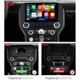 thumbnail image 3 of Car Radio Stereo for Ford Mustang 2015-2021, 9" Touchscreen Android 13 Support Carplay Android Auto Navigation Bluetooth Radio Video Mirror Link Steering Wheel Control Camera 2G+32G,Black, 3 of 8