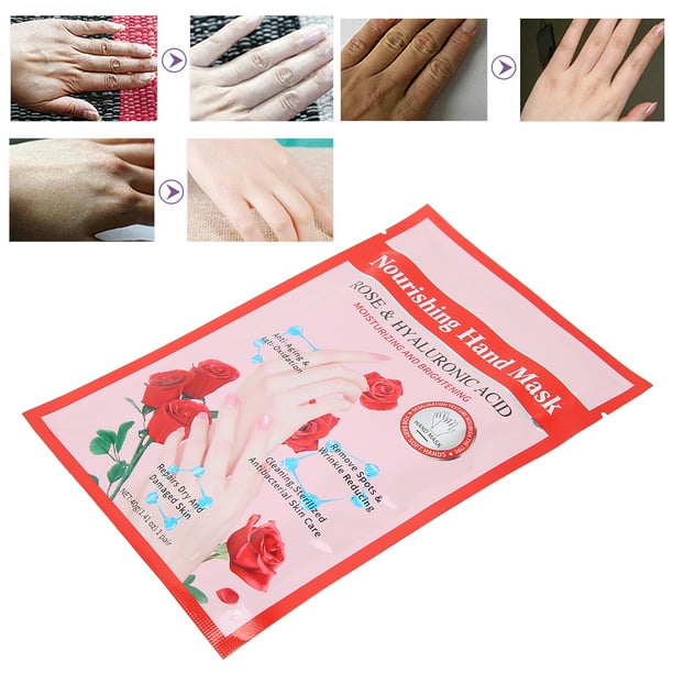 Mascarilla De Manos Con Guantes Hidratantes, Mascarilla De Manos Exfoliante Que Mejora La Sequedad De La Piel Para Salón De Belleza Para Uso Doméstico