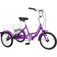thumbnail image 2 of FICISOG Tricycle for Kids,16-Inch Trike for Boys Girls 3 Wheel Bikes for Beginner Riders, Child Cruiser Bike with Adjustable Height and Rear Basket, 2 of 8