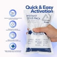 thumbnail image 3 of Dynarex Instant Cold Pack, Disposable Ice Pack for Cold Compress, 5” x 9”, 24 Count, 3 of 7