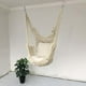 thumbnail image 2 of Hamaca portátil Asiento de Silla colgante Home 80x110cm Blanco Sunnimix Columpio de algodón hamaca, 2 of 8