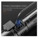 thumbnail image 4 of 2025 Zoomable Flashlight, Super Bright Portable 1500 Lumens Rechargeable Waterproof Flashlight, Powerful Flash Lights with Power Display, 5 Modes(Blac, 4 of 5