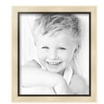 thumbnail image 2 of ArtToFrames 13" x 15" Silver with Black Lip Picture Frame, 13x15 inch Multi Wood Poster Frame (WOM-5193),  Pack, 2 of 7