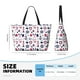 thumbnail image 4 of Fotbe Sailing Marine Travel Bolsa de Viaje para Playa - Resistente al Agua, Bolsa Tote de Gran Capacidad y Ligera con 7 Bolsillos para Mujeres y Hombres, 4 of 7