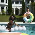 thumbnail image 4 of Sunnylife: Tube Ring Float - Pool Side Pastel Gelato - 41" Round Inflatable, Beach & Water Play, Durable Lounge Tube, 220lb Cap, Kids-Teens-Adults 6+, 4 of 9