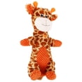thumbnail image 1 of KAKOWELY Juguete de peluche para perros, juguete interactivo para perros con sonido chirriante, juguete para perros para la dentición, juguete de peluche con forma de jirafa para perros., 1 of 4