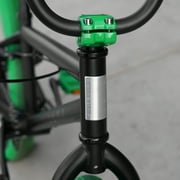 Elite BMX Bicycle 20” Freestyle Bike - Stealth Black Green Ideal for Ages 7 to 18 Years