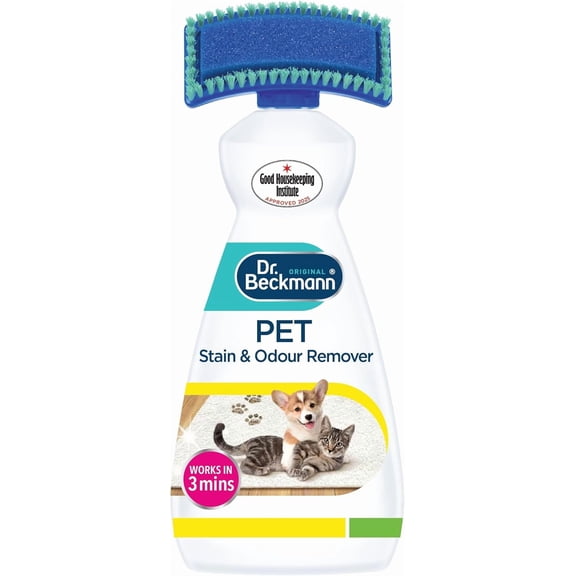 Pet Stain & Odour Remover, Eliminates stains and odours caused by pets, incl. applicator brush, 650 ml