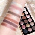thumbnail image 4 of Paleta de sombras de ojos de 18 colores: nacarado, mate, brillo fino, brillo, tonos tierra, duradero, alto rendimiento, 4 of 5