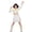 White, variant on Halloween Costume Anime Cosplay Costume, Anime Cosplay Star Stage Outfits for Halloween Party, Sleeveless Top & Shorts 2-Piece Set