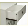 thumbnail image 2 of Ceara White Finish Coffee Table - Space-Saving with Drawer & Glass Door Storage for Any Room, 2 of 10