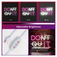 thumbnail image 2 of Letrero Luminoso De Neón Con El Lema "Don't Quit", Alimentado Por USB, Para Decoración Del Hogar, Fiestas, Tiendas Y Salas De Deportes 26x16cm, 2 of 8