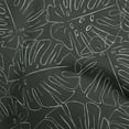 thumbnail image 1 of oneOone Silk Tabby Black Fabric Ocean Underwater Life Fabric For Sewing Printed Craft Fabric By The Yard 42 Inch Wide, 1 of 4
