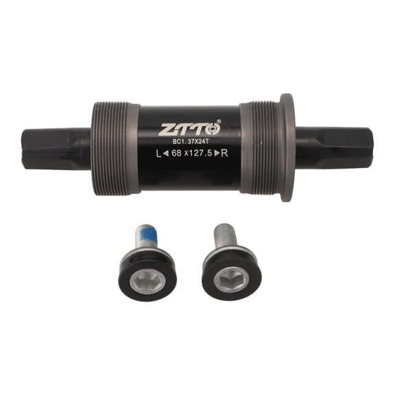 Enhanced Durability Bike Bottom Bracket With Sealed Bearing System Compatible With 68X118/120/122 5/124 5/127 5Mm Sizes
