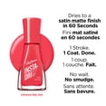 thumbnail image 3 of Sally Hansen Insta-Dri Electric Feels, Infrared-Ible Hot​, Nail Polish, Beautiful Colors, Quick Drying, Perfect Manicure, 3 of 5