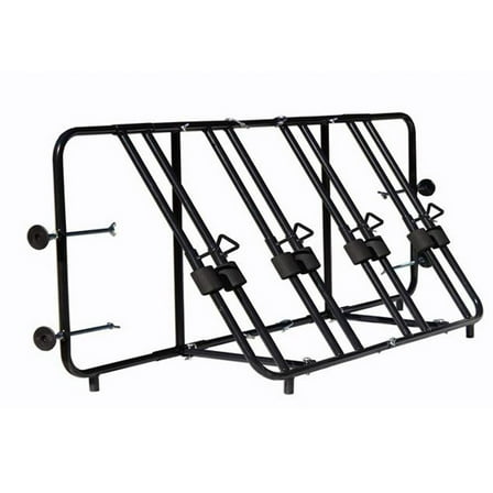 Titan Ramps Adjustable Truck Bed Bike Rack, Steel, 15 x 51- 57 x 23.5 in