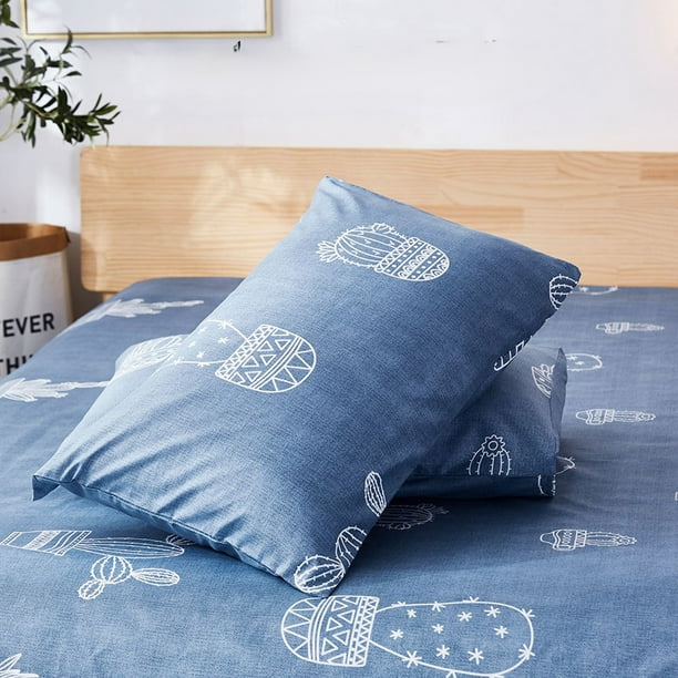 Funda de almohada estampada de estilo moderno y minimalista, funda de almohada tipo sobre, funda de almohada infantil.