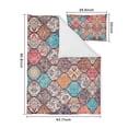 thumbnail image 5 of Boho Bohemia Flower Duvet Cover and Pillowcase Set for Single Bedding, Bedroom Accessories for Kids Teens, 5 of 5