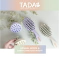 thumbnail image 5 of TADA Beauty Biodegradable Scalp Massager Hair Shampoo Brush Shower Scalp Scrubber l Hair Scalp Scrubber Head Massager for Stress Relax Hair Growth - Pink, 5 of 5