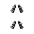 thumbnail image 3 of Toystoory 1 par de piezas de bicicleta de componente de ruedas de pastillas de freno para reemplazar negro/verde Type1 NO1 Toystoory CBP226766, 3 of 5