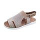 thumbnail image 4 of Verano Mujer Moda Transpirable Rhinestone Hida Zapatos Cómodos Sandalias Wmkox8yii shjk1764, 4 of 5