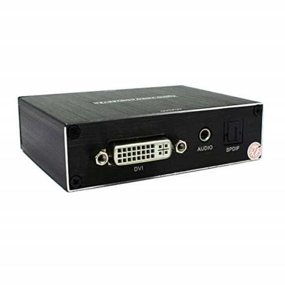 1080P HDMI à DVI et Optique Toslink SPDIF + 3,5 Mm Stéréo Audio Extracteur Convertisseur HDMI Audio Prise en Charge Splitter Adaptateur (Entrée HDMI, HDMI + Numérique, Sortie Audio Analogique)