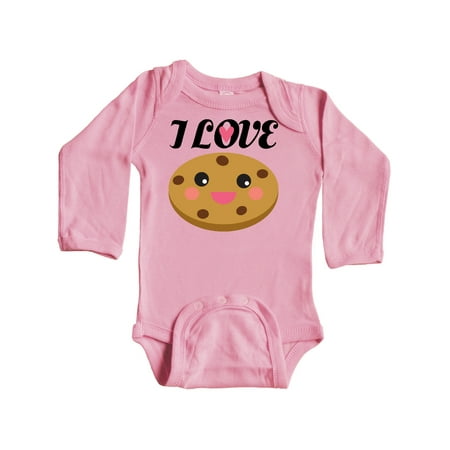 

Inktastic Cookie Lover Gift Gift Baby Boy or Baby Girl Long Sleeve Bodysuit