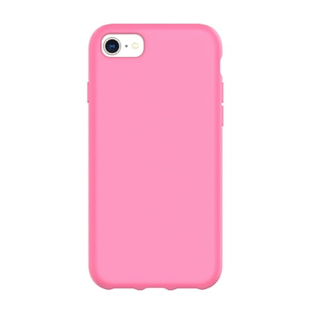 onn. Silicone Phone Case for iPhone 6 / 6s / 7 / 8 / SE - Pink