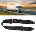 thumbnail image 4 of CUITING 2PCS Safety Belt 2 Point Comfortable Black Adjustable Seat Safe Strap Universal for Golf Cart Car School Bus, 4 of 7