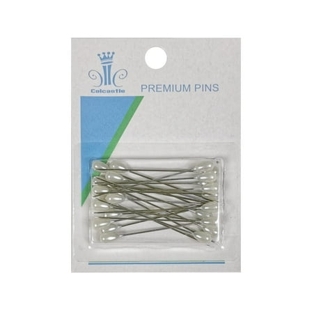 2" Corsage and Bouquet Pins 24pc (Pear, Pearl)