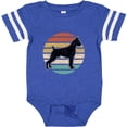 thumbnail image 3 of Inktastic Boxer Dog Vintage Silhouette Boys or Girls Baby Bodysuit, 3 of 5