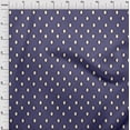 thumbnail image 4 of oneOone Cotton Flex Dark Blue Fabric Asian Ikat Sewing Craft Projects Fabric Prints By Yard 40 Inch Wide, 4 of 4