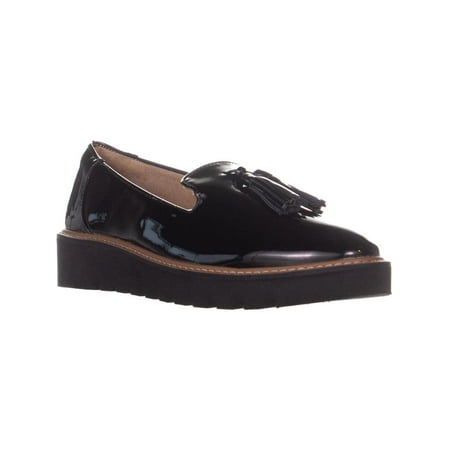 Womens naturalizer Ellie Platform Loafers, Black Patent