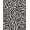 Black, Pattern 6, variant on ODIKA 4'x6' Machine Washable Non-Slip Area Rug, Dynamic Zebra High Traffic Rug, Yellow, 115339