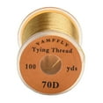 thumbnail image 2 of Body Material Fly Tying Thread Compact Exquisite Fluorescent Lightweight With Standard Spool For Fly Fishing Hook, 2 of 9