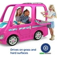 thumbnail image 6 of 12V Power Wheels Barbie Dream Camper Battery-Powered Ride-On with Music Sounds & 14 Accessories, 6 of 7