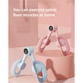 thumbnail image 3 of CSSAD Pelvic Floor Trainer for Women Men, Aurora Pelvic Floor Exerciser, Hip & Inner Thigh Exerciser Equipment, 360° Rotating Thigh Exerciser, Anti-Slip Design for Toner Workout and Pilates, Pink, 3 of 6